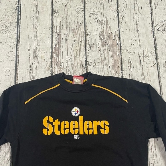 Pittsburgh Steelers NFL Football Crewneck Sports Stitched Sweatshirt - Picture 2 of 5